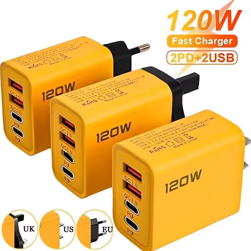 4 Ports USB