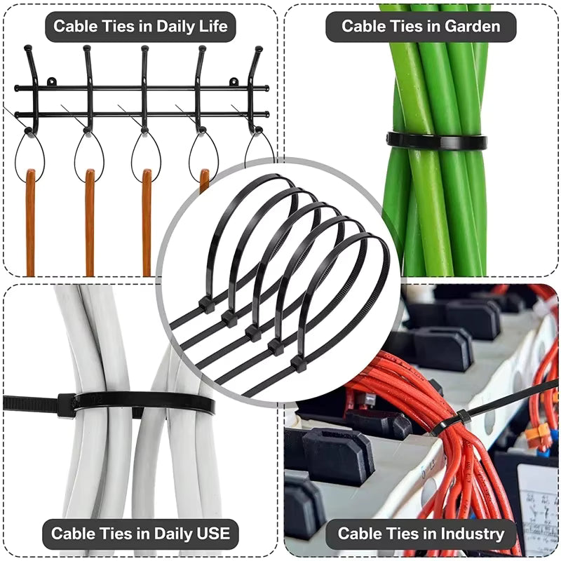 Nylon Cable Ties Self-locking